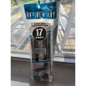 Wellington Re-Web Kit 43-5004-7 Brown 17 Feet Polypropylene